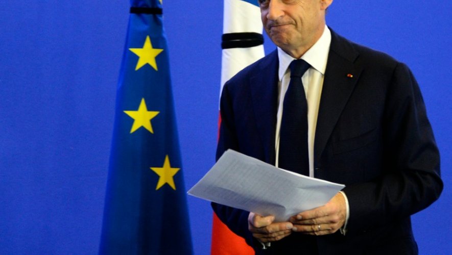 Nicolas Sarkozy, président des Républicains, le 14 novembre 2015 à Paris