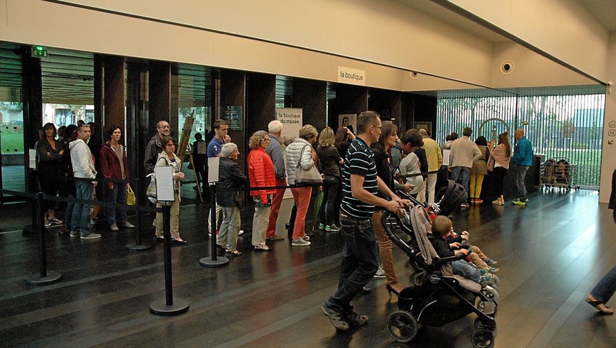 Les visiteurs sont venus en nombre pour l’ultime journée de l’expo consacrée à Picasso.