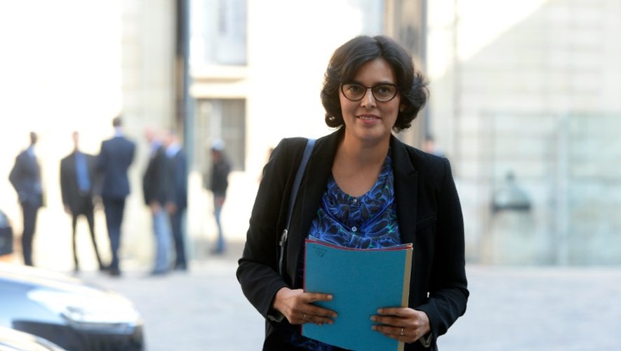 La ministre du Travail Myriam El Khomri le 21 septembre 2016 à Paris