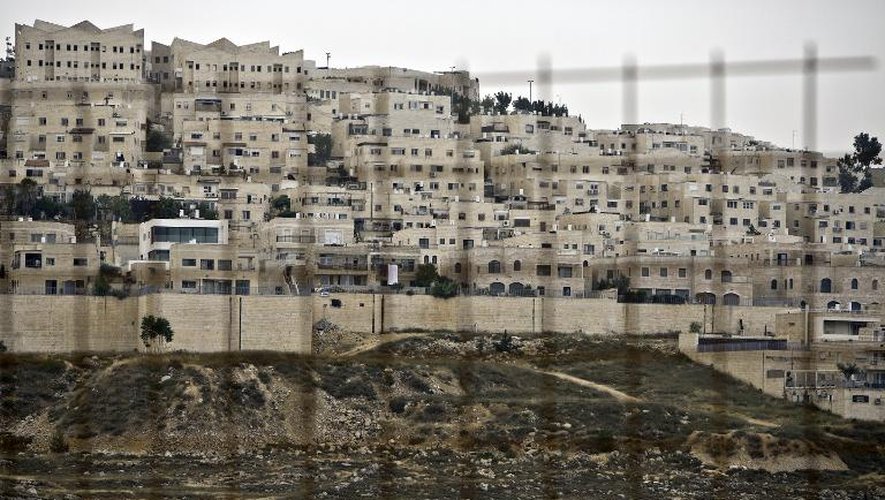 Vue de la colonie juive Ramat Shlomo le 5 juin 2014, dans la partie est de Jérusalem.