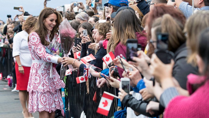 Kate Middleton Reine du style au Canada en Alexander McQueen