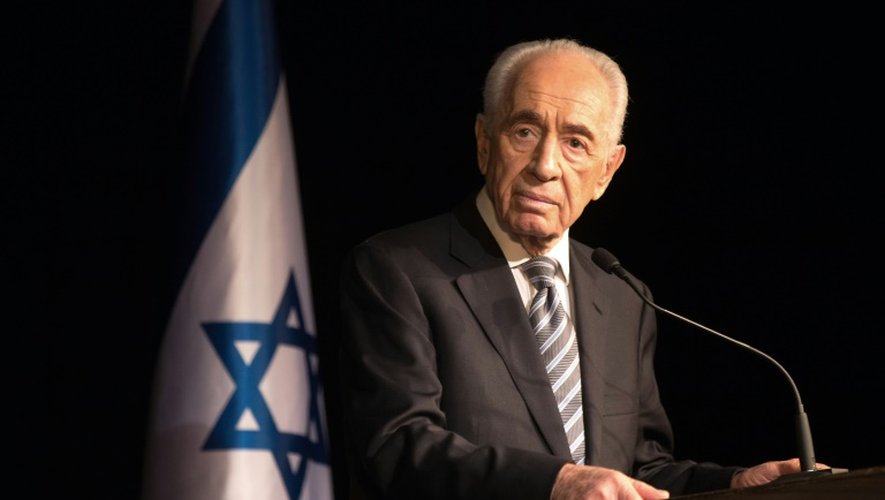 Shimon Peres, le 6 juillet 2014
