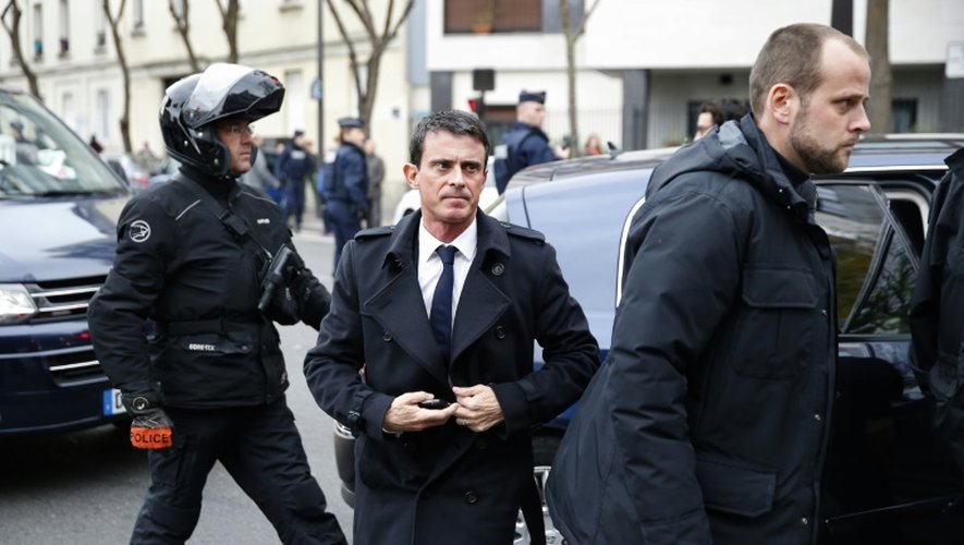 Le Premier ministre Manuel Valls le 16 novembre 2015 à Paris