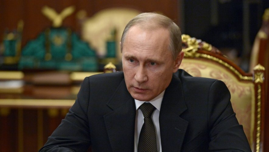 Le président russe Vladimir Poutine, le 17 novembre 2015 à Moscou