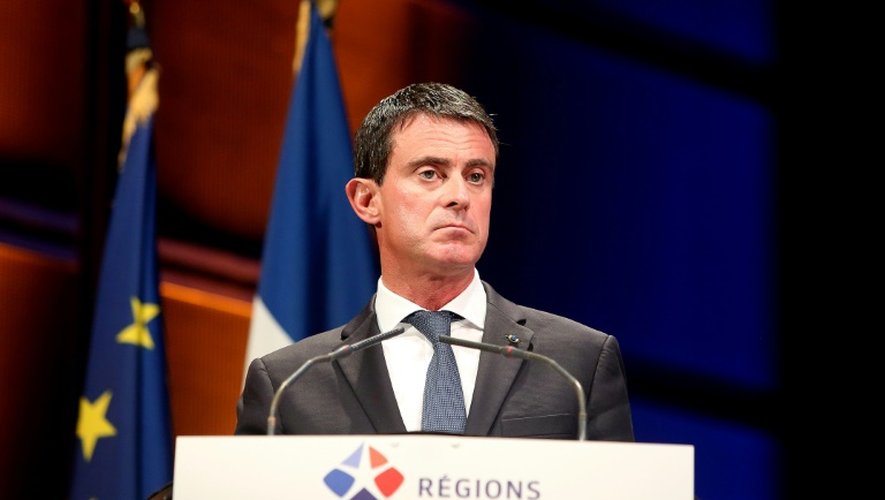 Le Premier ministre Manuel Valls, le 29 septembre 2016, à l'ouverture du congrès des régions à Reims (Marne)