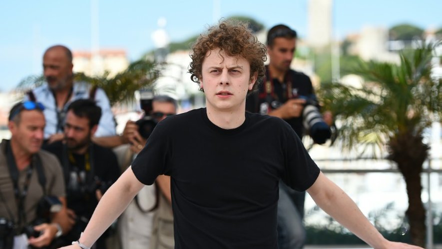 L'humoriste français Norman, le 17 mai 2015 au festival de Cannes, dans les Alpes-Maritimes