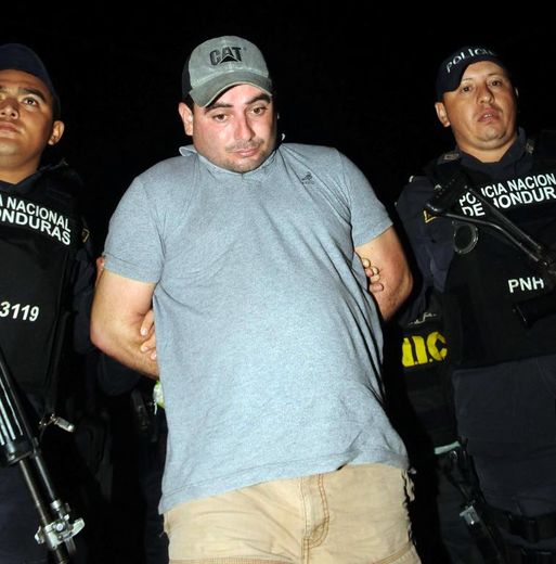 Plutarco Antonio Ruiz après son arrestation le 18 novembre 2014 à Santa Barbara au Honduras