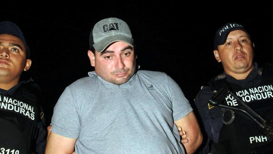 Plutarco Antonio Ruiz après son arrestation le 18 novembre 2014 à Santa Barbara au Honduras