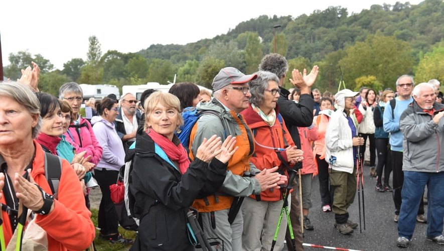 Entre randonnées et sensibilisations diverses, Pas moins de 810 personnes ont participé à l’édition 2016 de la Rando Santé Mutualité hier à Saint-Just-sur-Viaur.