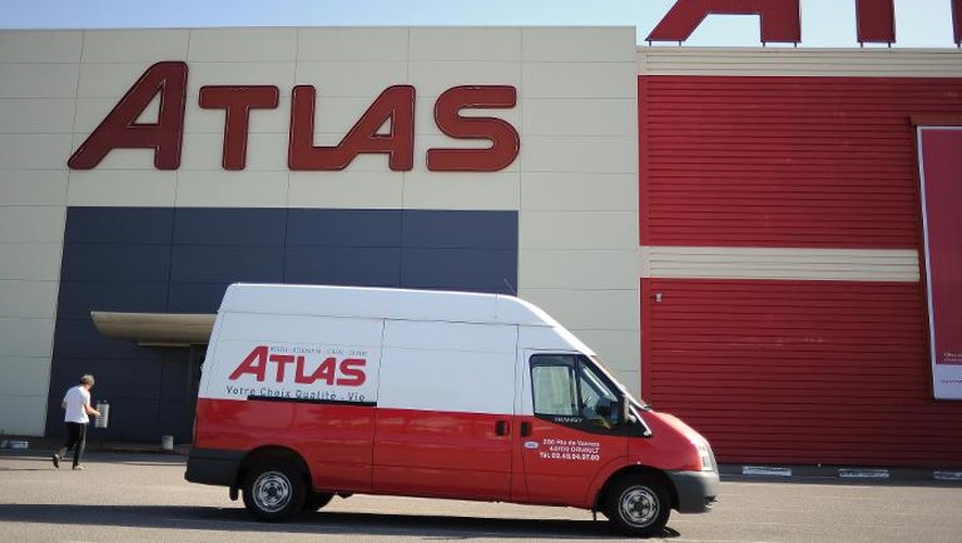 Un magasin Atlas le 19 juin 2014 à Nantes