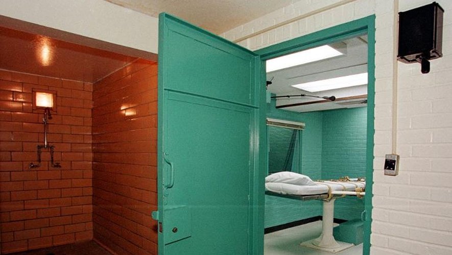 Une chambre d'execution au Texas en février 2000