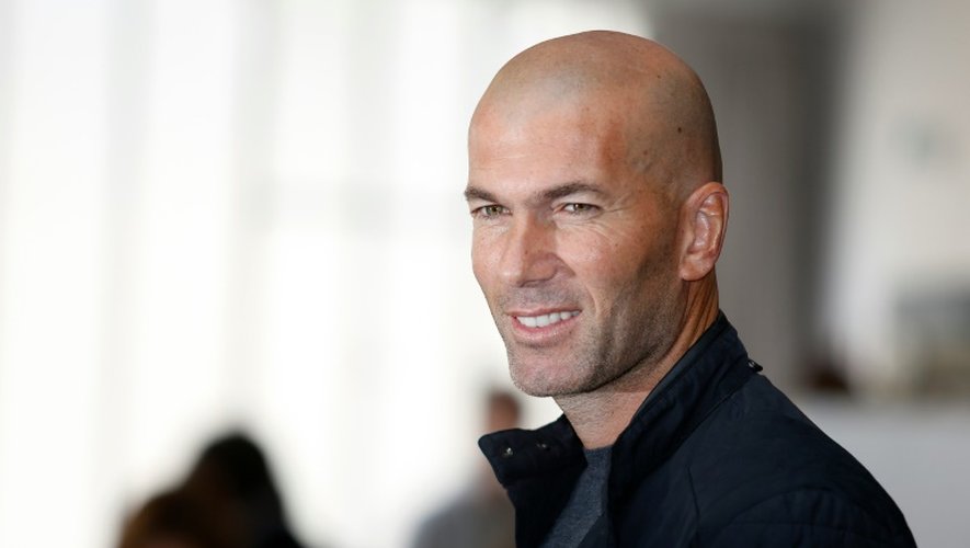 Zinédine Zidane le 5 octobre 2015 à Paris