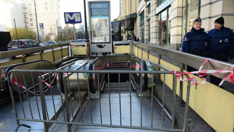 Le métro de Bruxelles est fermé le 23 novembre 2015