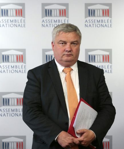 Eric Straumann le 9 juillet 2014 à l'Assemblée nationale à Paris