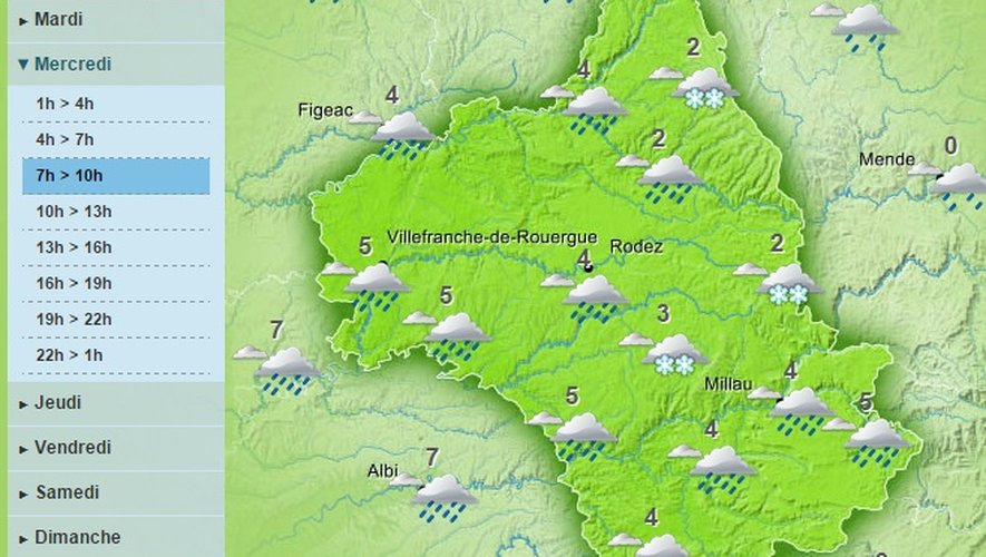 Neige et verglas : appel à la prudence sur les routes du Nord-Aveyron