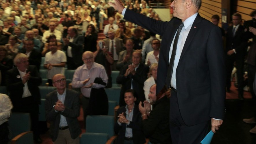 Alain Juppé en meeting le 5 octobre 2016 à  Ajaccio