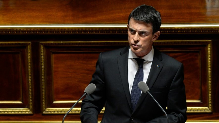 Le Premier ministre français Manuel Valls, le 20 novembre 2015, à l'Assemblée nationale