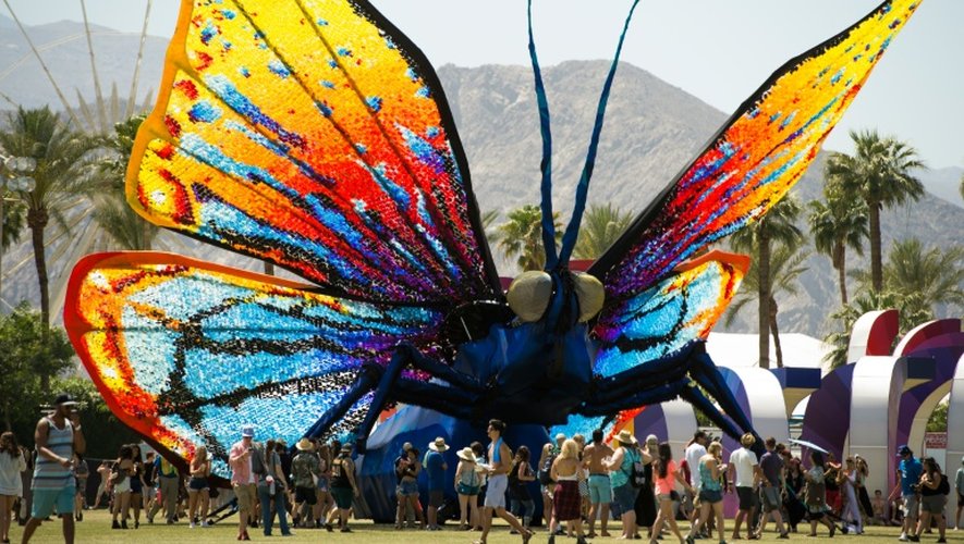Le Coachella Music Festival à Indio, Californie, le 12 avril 2015