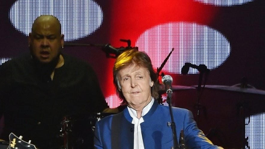 Paul McCartney en concert au MetLife Stadium, New Jersey, le 7 août 2016