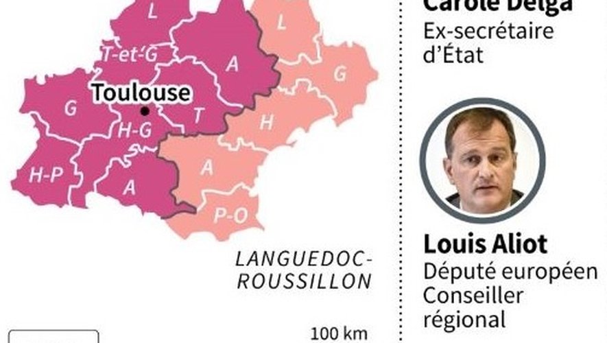 Midi/Languedoc : le PS annoncé gagnant devant le FN