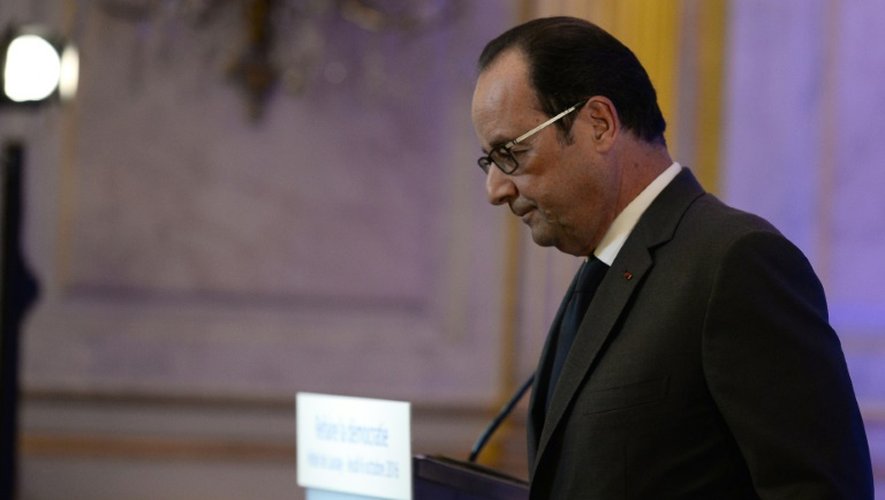 François Hollande, le 6 octobre 2016 à Paris