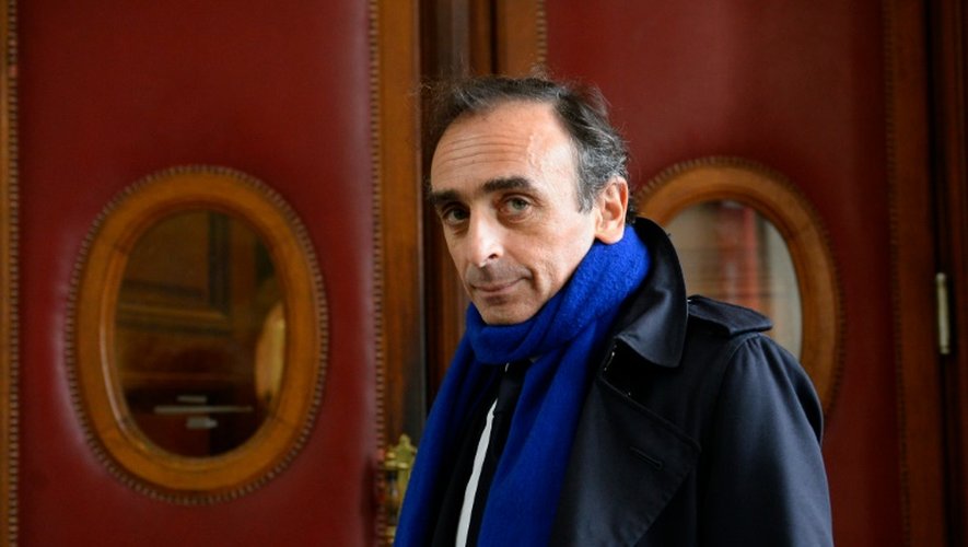 L'écrivain et journaliste Eric Zemmour au tribunal de Paris, le 6 novemgre 2015