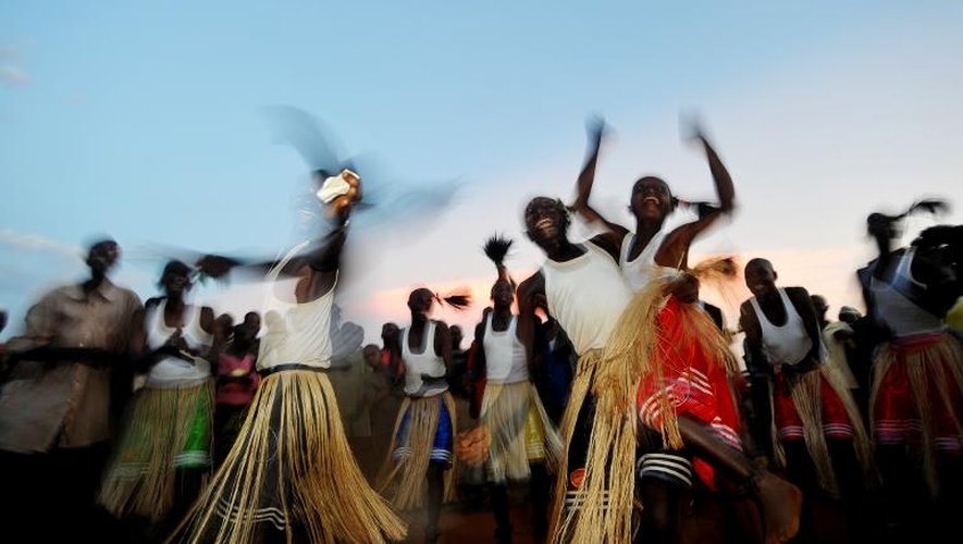 Des danseurs traditionnels au Burundi