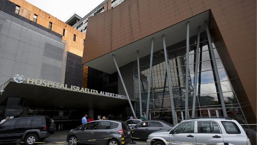 L'hôpital Albert Einstein, à Sao Paulo, où a été transféré Pelé le 27 novembre 2014
