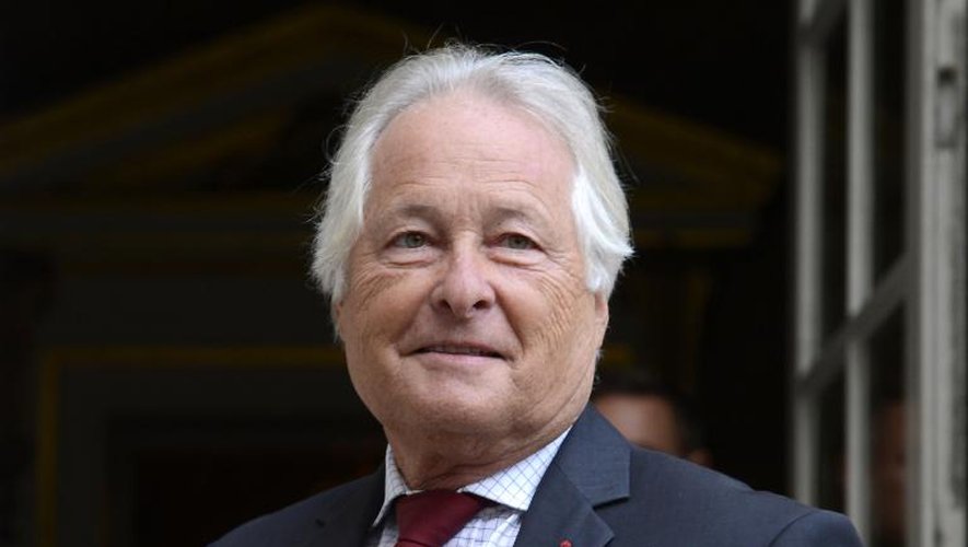 Le président de la CGPME, Jean-François Roubaud, le 26 août 2013 à Paris