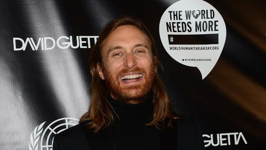 Le DJ David Guetta au siège des Nations Unies à New York le 22 novembre 2013