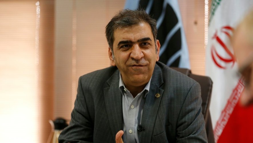 Le président de la fédération iranienne d'échecs, Mehrdad Pahlevanzadeh, le 10 octobre 2016 à Téhéran