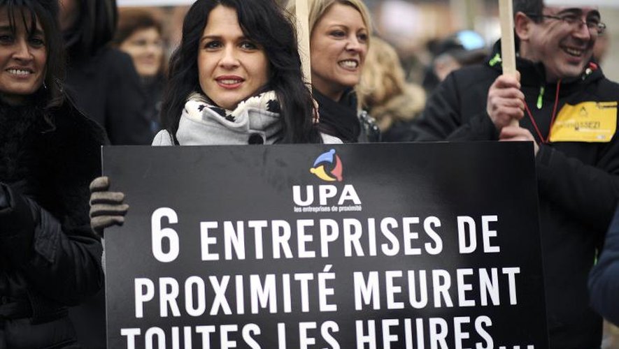 Manifestation à l'appel de la CGPME le 1er décembre 2014 à Toulouse