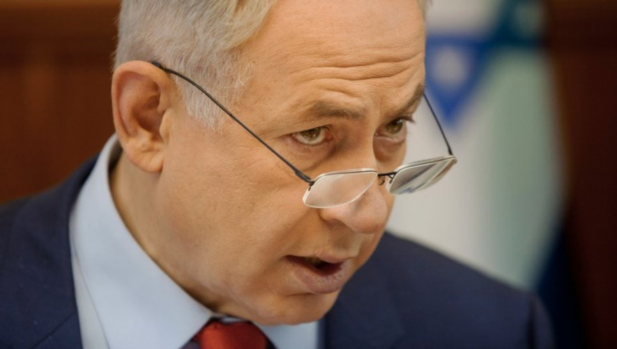 Le Premier ministre israélien Benjamin Netanyahu, le 29 novembre 2015 à Jérusalem
