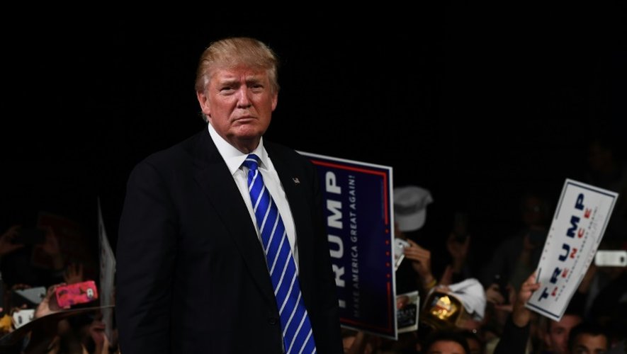 Le candidat républicain à la Maison Blanche Donald Trump, le 30 septembre 2016 à Novi dans le Michigan