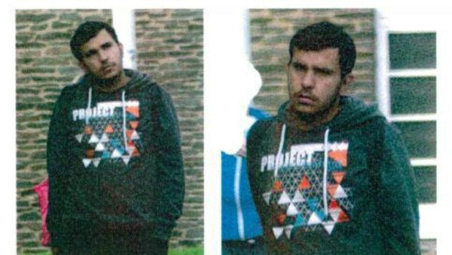 Photo non datée fournie le 8 octobre 2016 par la police allemande du Syrien Jaber Al-bakr, soupçonné de préparer un attentat islamiste à Berlin