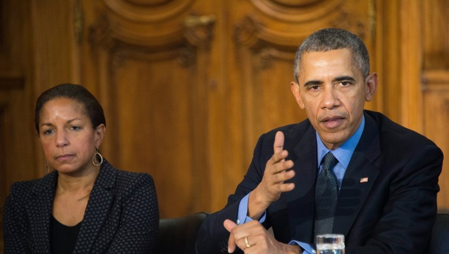 Le président américain Barack Obama, le 1 décembre 2015 à Paris