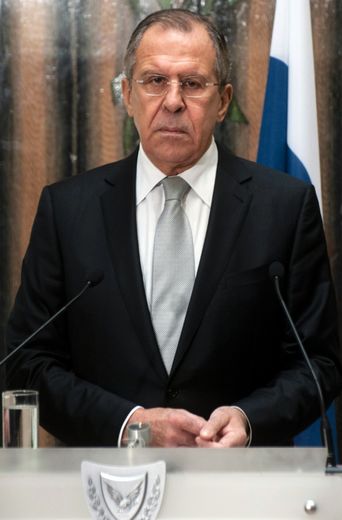 Le ministre russe des Affaires étrangères, Sergueï Lavrov, le 2 décembre 2015 à Chypre