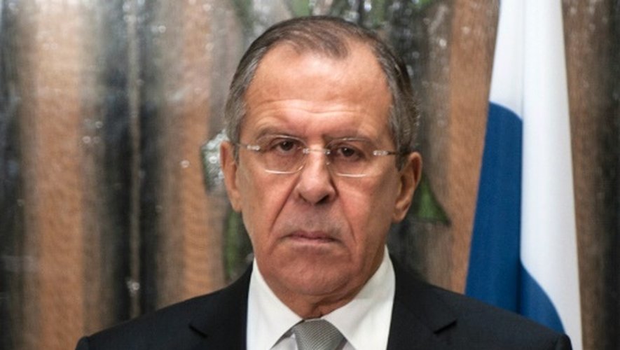Le ministre russe des Affaires étrangères, Sergueï Lavrov, le 2 décembre 2015 à Chypre