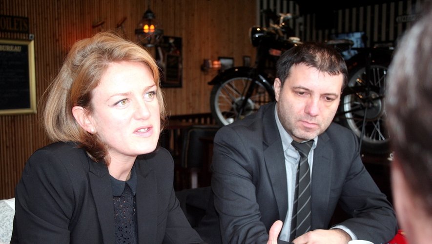 Sarah Vidal et Arnaud Combet, tous deux adjoints au maire de Rodez, sont candidats sur le futur nouveau canton de Rodez 1