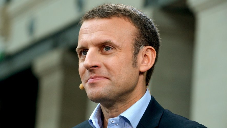 Emmanuel Macron le 14 octobre 206 à Paris
