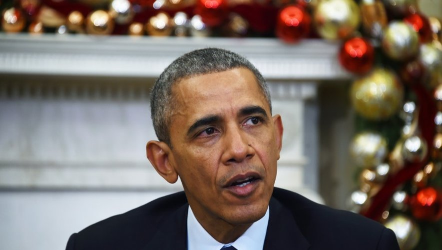 Le président Barack Obama, le 3 décembre 2015 à la Maison Blanche