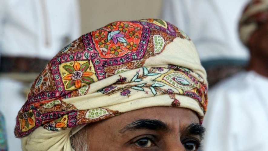Le sultan d'Oman, Qabous Ben Said, le 1er janvier 2013 à Muscat