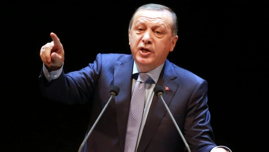 Le président Recep Tayyip Erdogan, à Ankara le 12 octobre 2016
