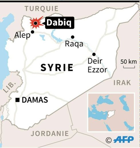 Des rebelles soutenus par la Turquie ont infligé une défaite dimanche au groupe État Islamique (EI) en Syrie en s'emparant de Dabiq.