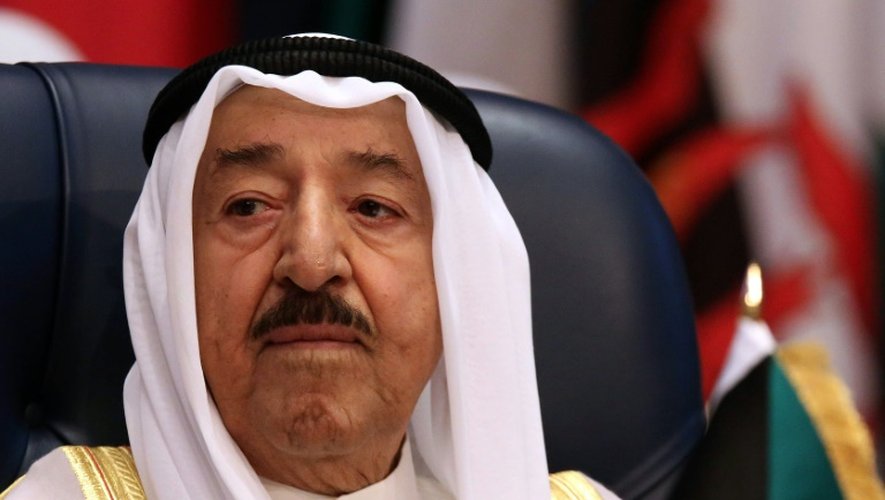 L'émir du Koweït, le Sheikh Sabah al-Ahmad al-Jaber al-Sabah, le 27 mai 2015