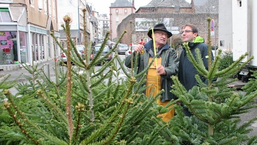 Rodez: le marché aux sapins de Noël se tient jusqu’au 24 décembre