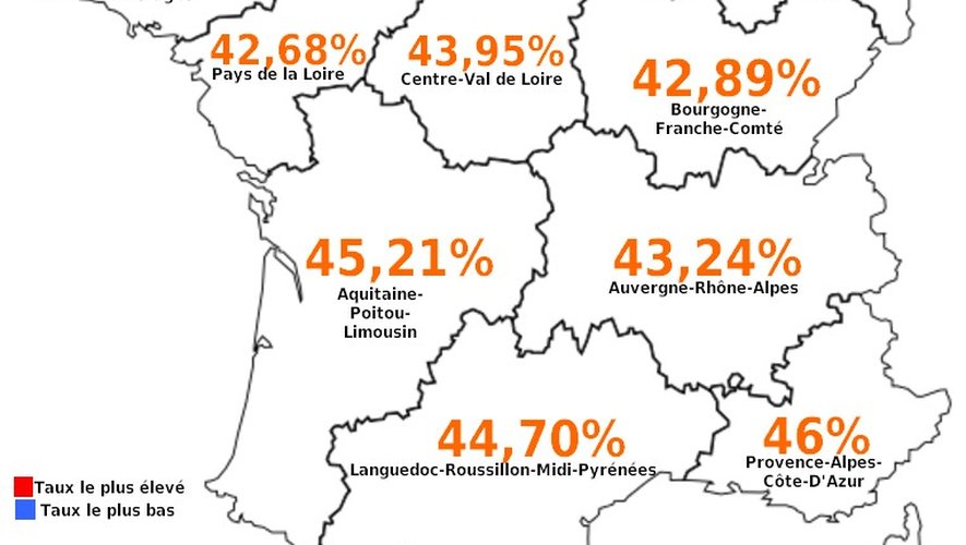 Régionales : Reynié en tête en Aveyron