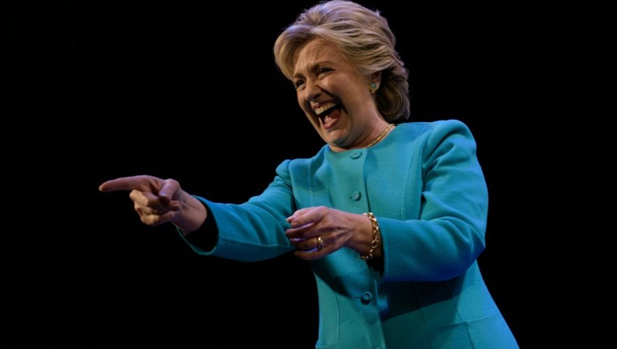Hillary Clinton, le 14 octobre 2016 à Seattle