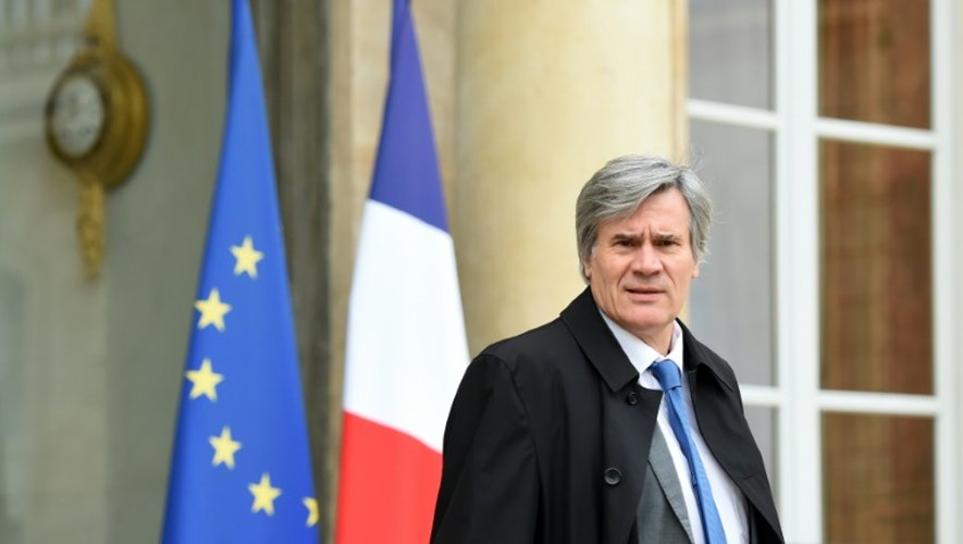 Le porte-parole du gouvernement Stéphane Le Foll, le 2 décembre 2015 à l'Elysée à Paris