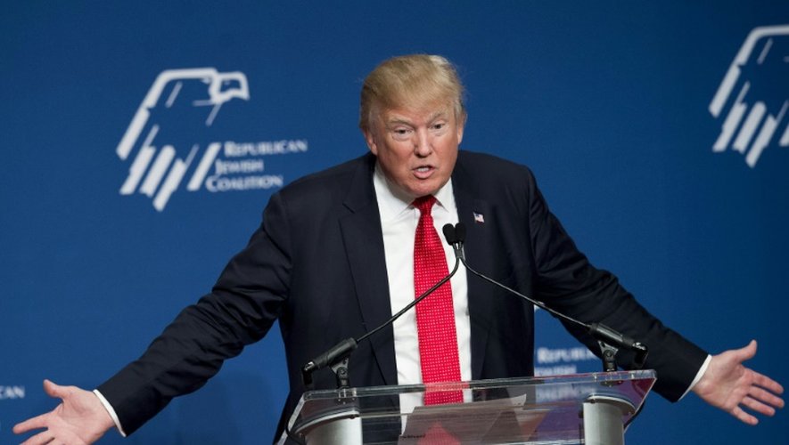 Donald Trump à Washington le 3 décembre 2015